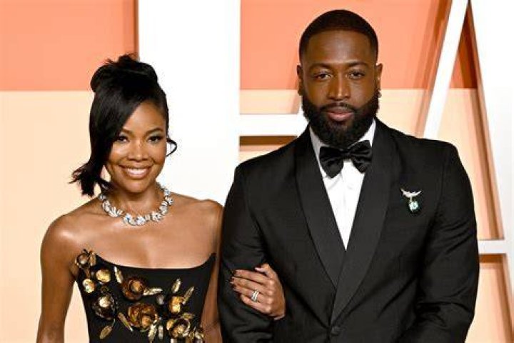 Gabrielle Union, Dwyane Wade, and Kaavia James Union Wade visit New York & Company Store in Burbank, CA to launch the Kaavi James Collection on May 09, 2019. | Source: Getty Images
