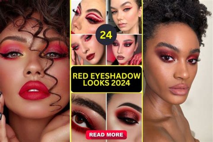 How to rock red eyeshadow just like Demi Lovato