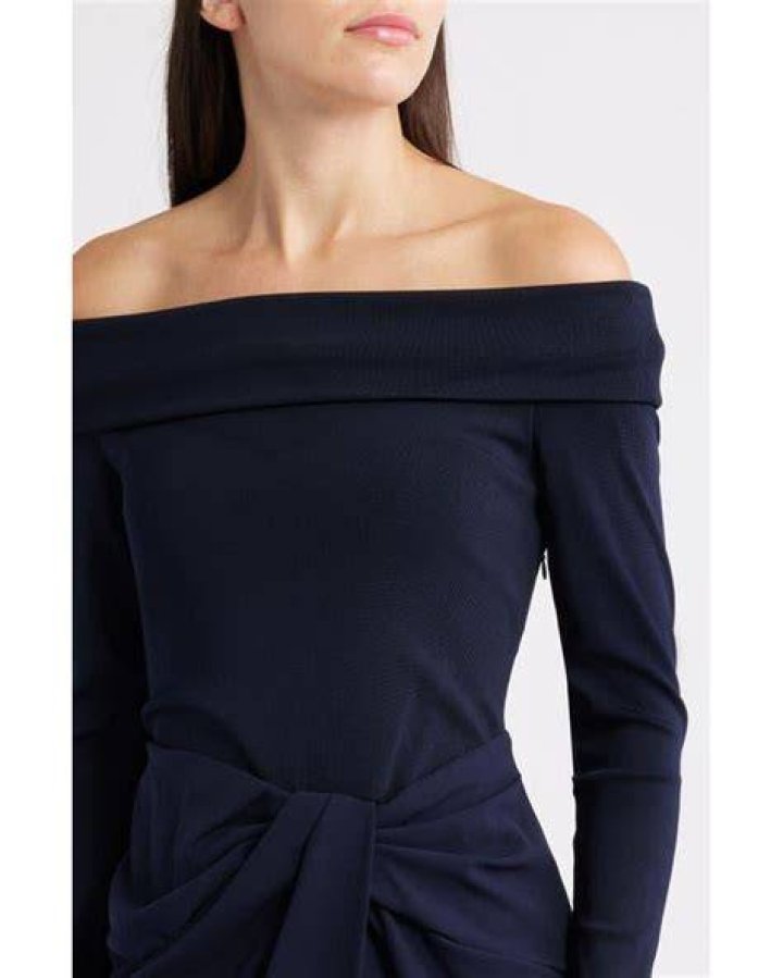 Ralph Lauren off the shoulder dress