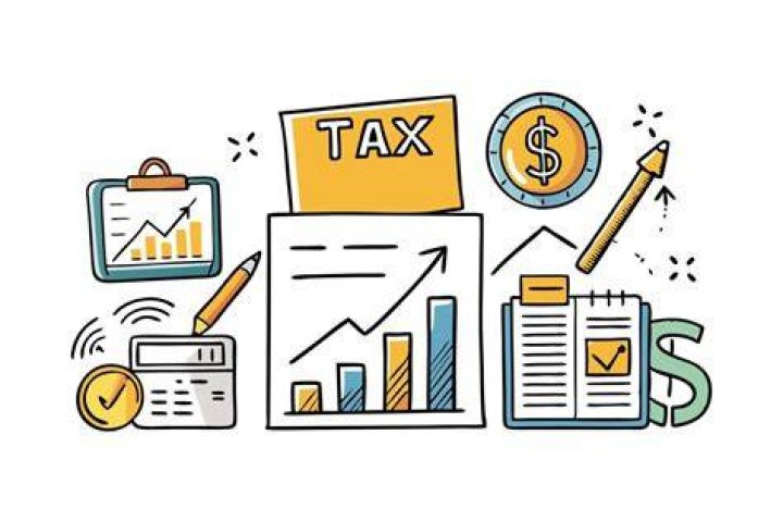 Tax graphic.